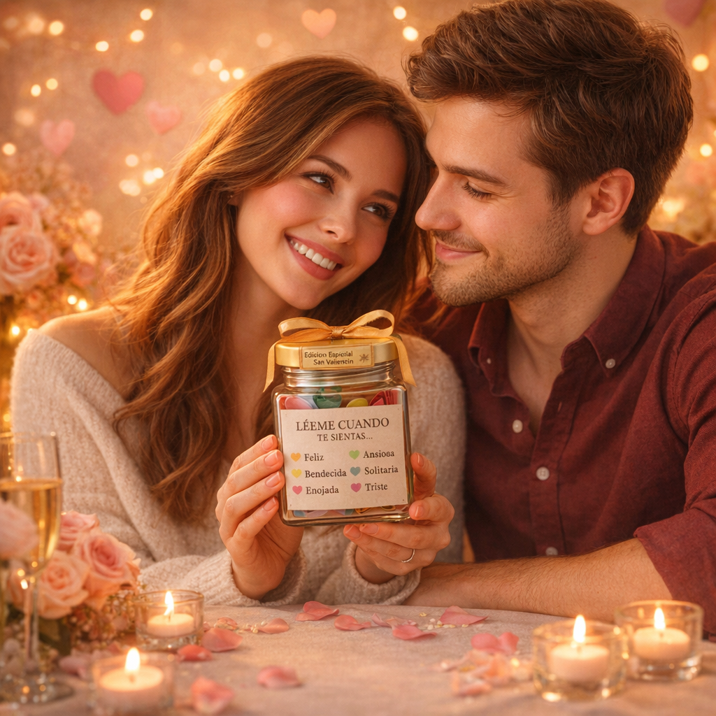 Frasco San Valentín - Vínculo Eterno