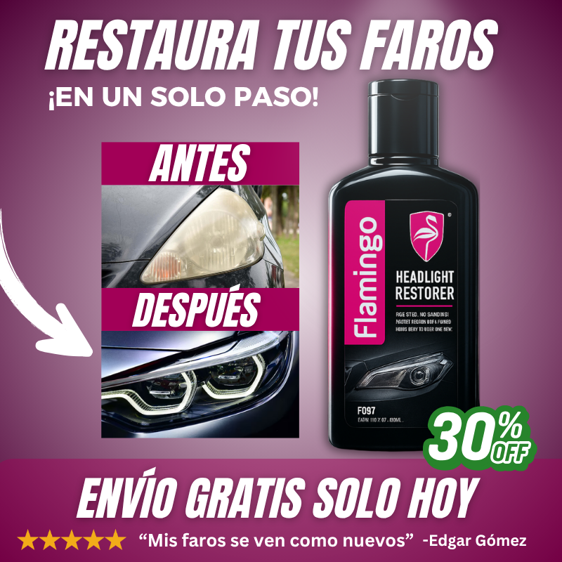 Flamingo - Restaurador De Faros