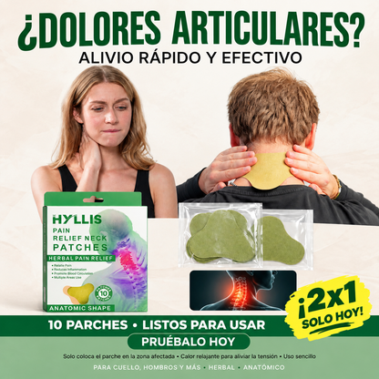 2X1 Parches Naturales Para Dolores Musculares