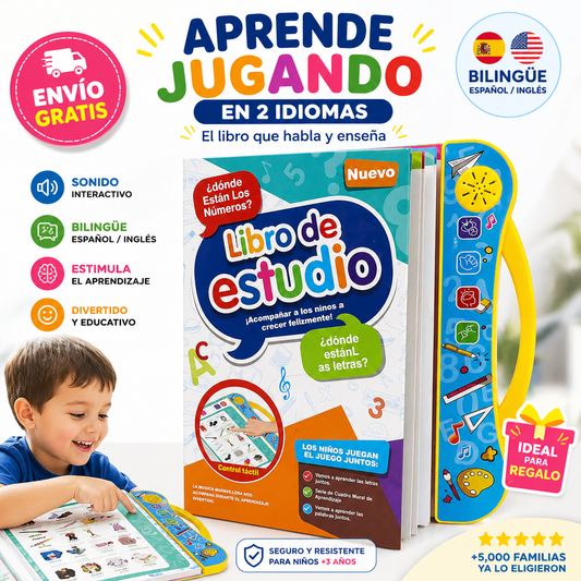 VozKids - Libro Didáctico Bilingüe