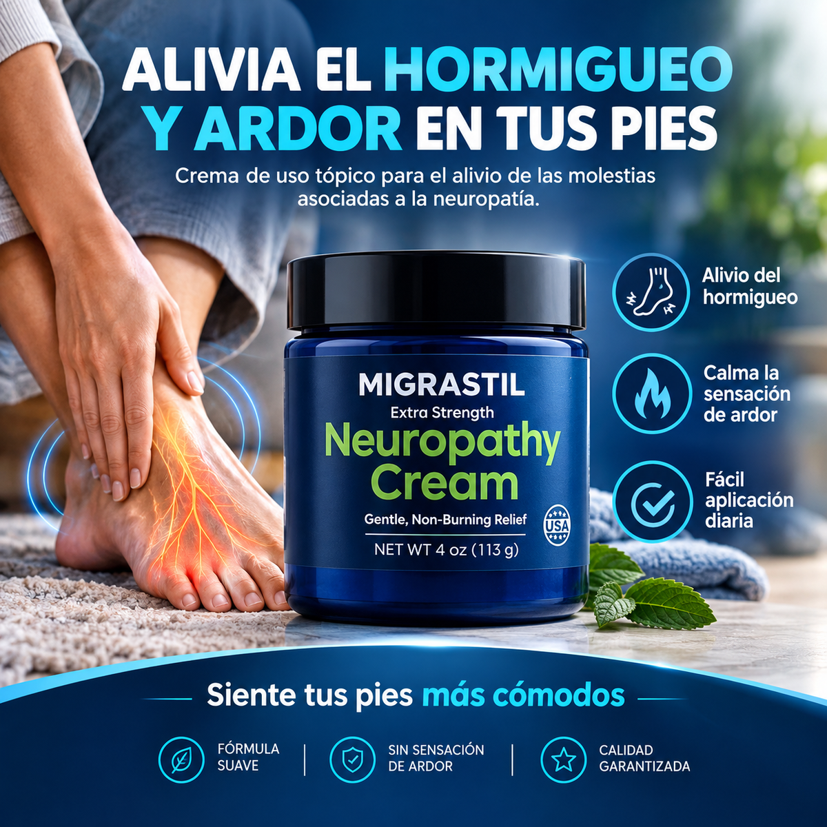 Migrastil crema para la Neuropatía